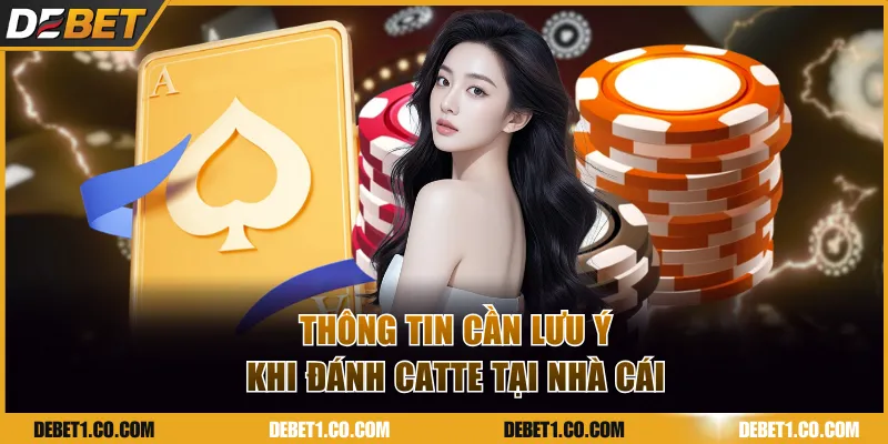 Thông tin cần lưu ý khi đánh Catte tại nhà cái